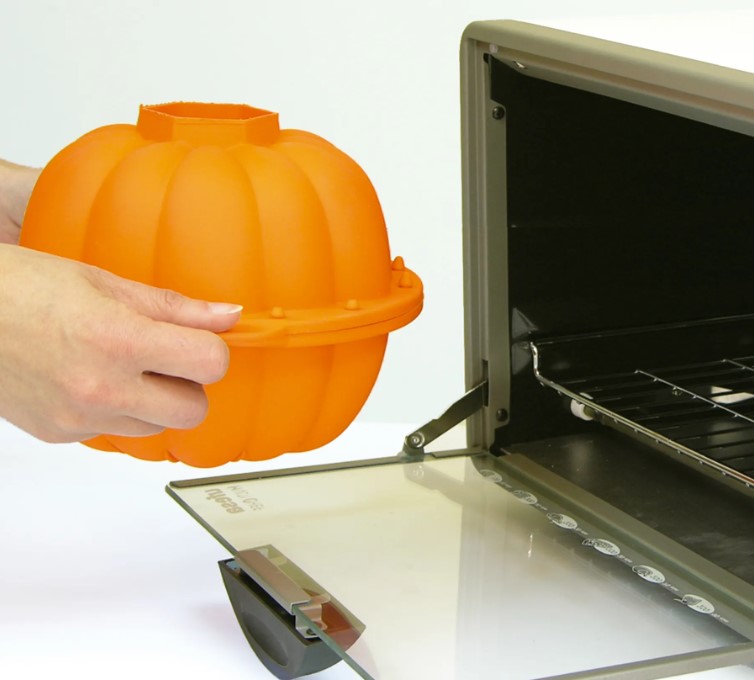 Molde Halloween Para Pastel 3D , Calabaza, Lékué