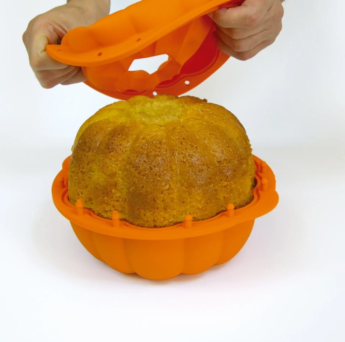 Molde Halloween Para Pastel 3D , Calabaza, Lékué