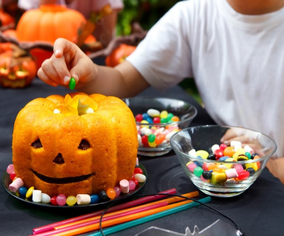 Molde Halloween Para Pastel 3D , Calabaza, Lékué