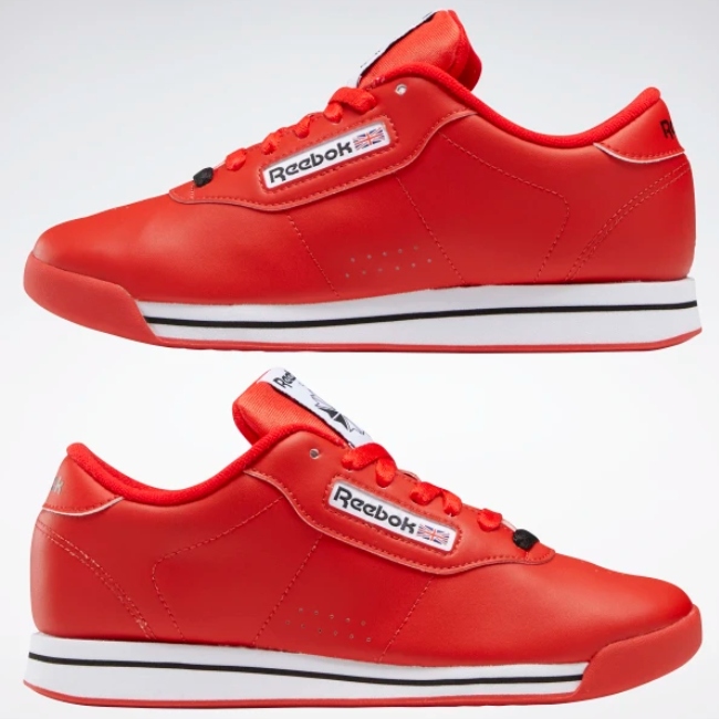 Tenis Reebok Princess color rojo unisex J95025