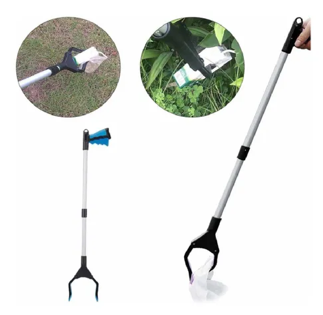 Recogedor De Basura Plegable Con Bastón