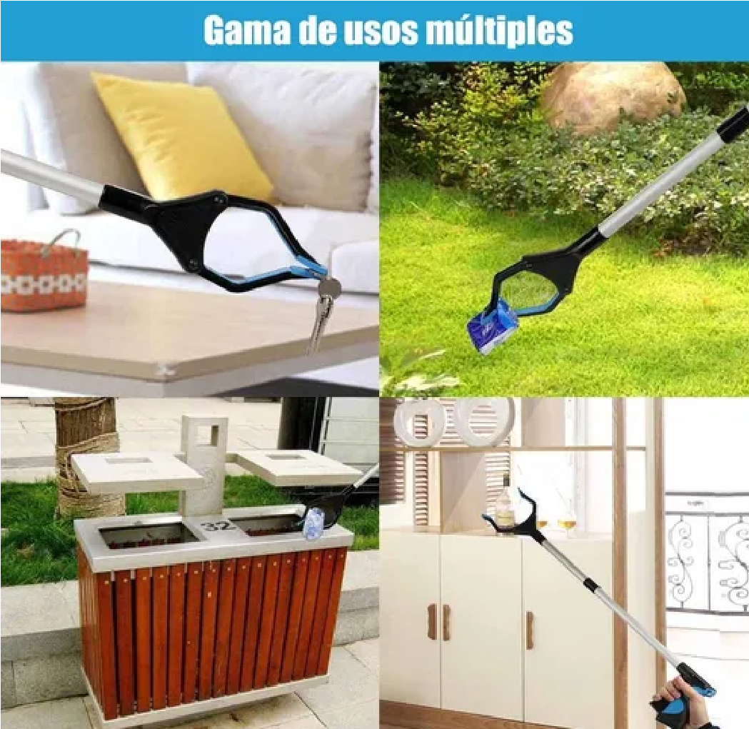 Recogedor De Basura Plegable Con Bastón