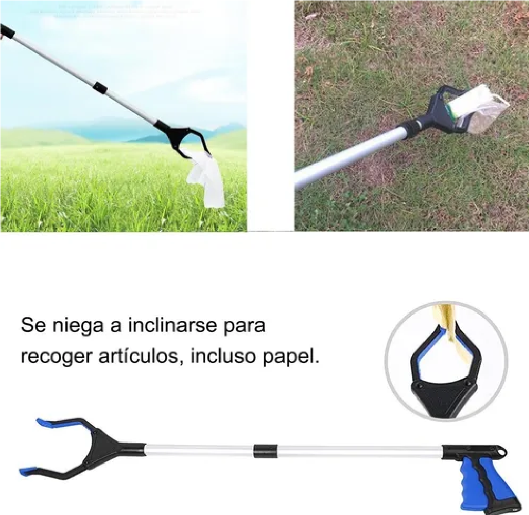 Recogedor De Basura Plegable Con Bastón