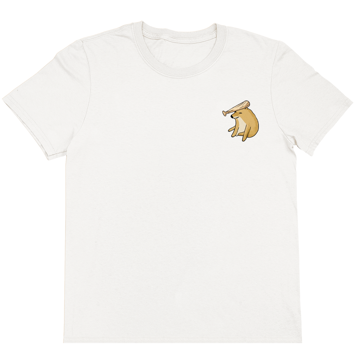 Playera Cheems Meme Colores Disponibles Para Hombre Estampada