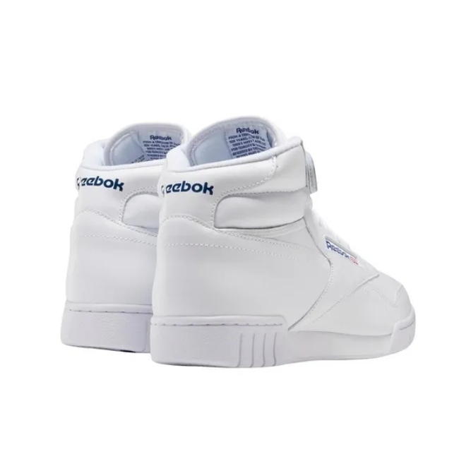 Tenis Reebok blancos de bota -caballero 3477