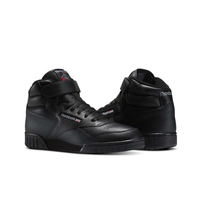 Tenis Reebok Ex o fit Hi de bota negros -caballero 3478