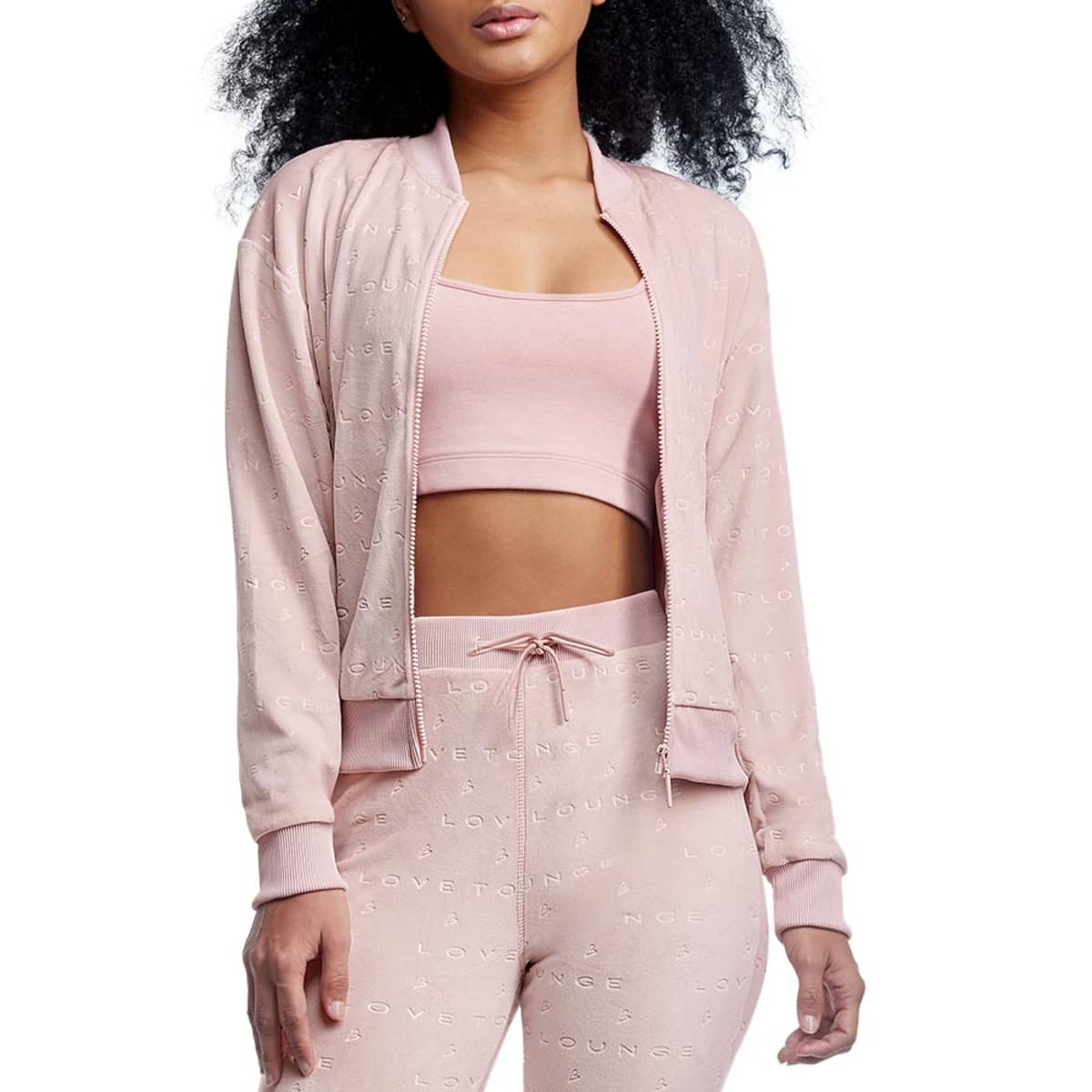 Sudadera Casual Love to Lounge color Rosa para Mujer 1037721