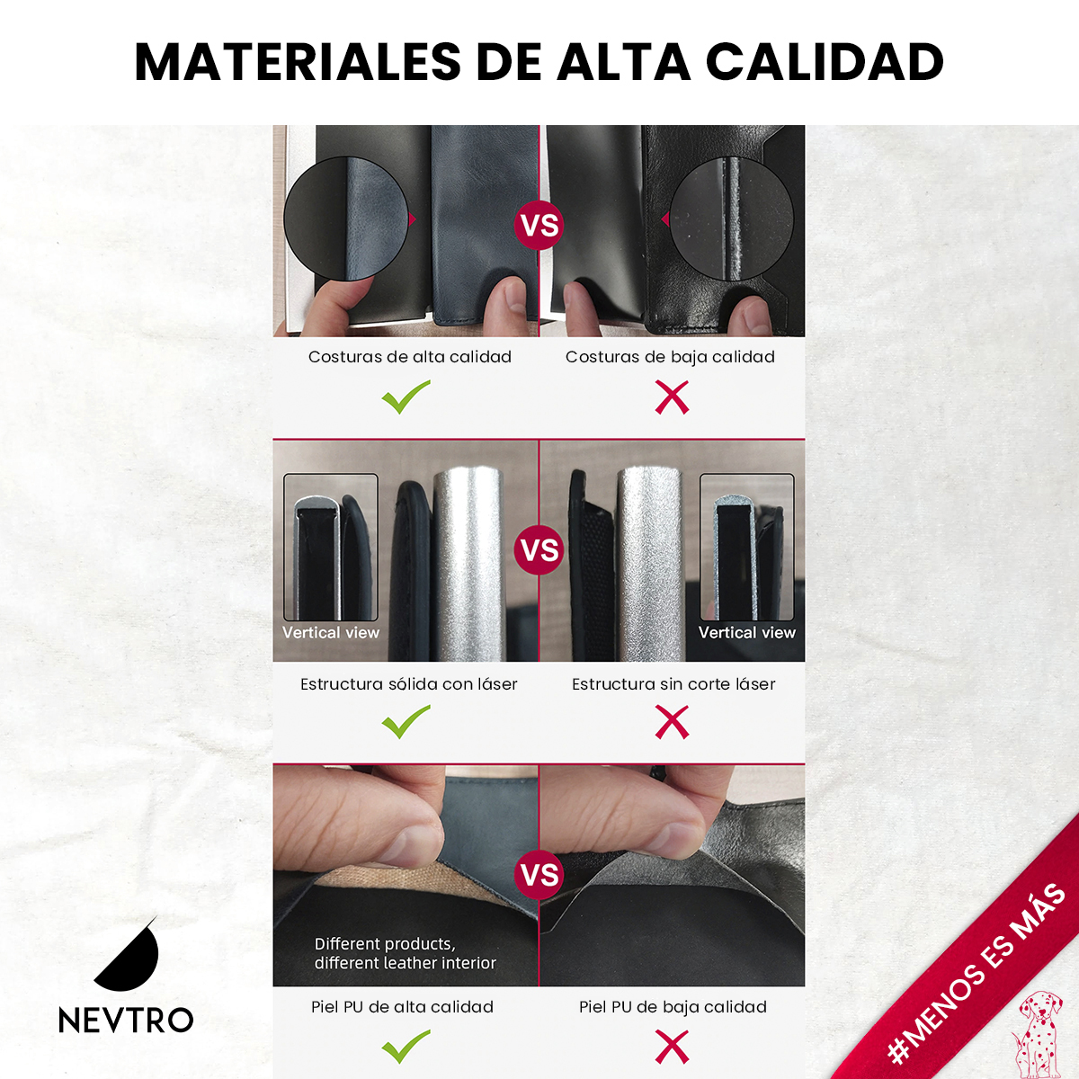 Cartera Tarjetero Antirrobo de Piel y Aluminio Billetera Segura Minimalista