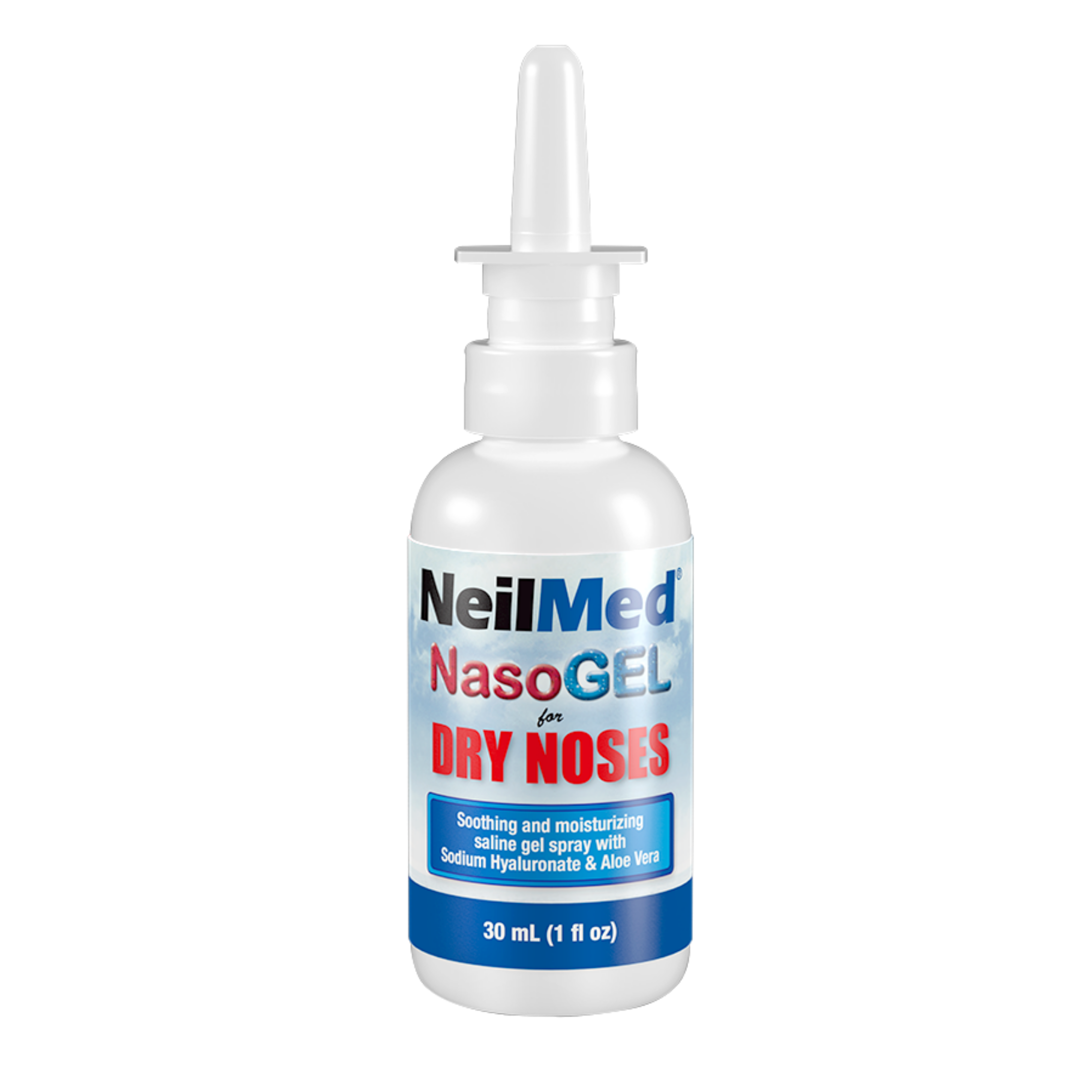 NeilMed NasoGEL Spray 1 fl oz (30mL) para Narices Secas 2pzs
