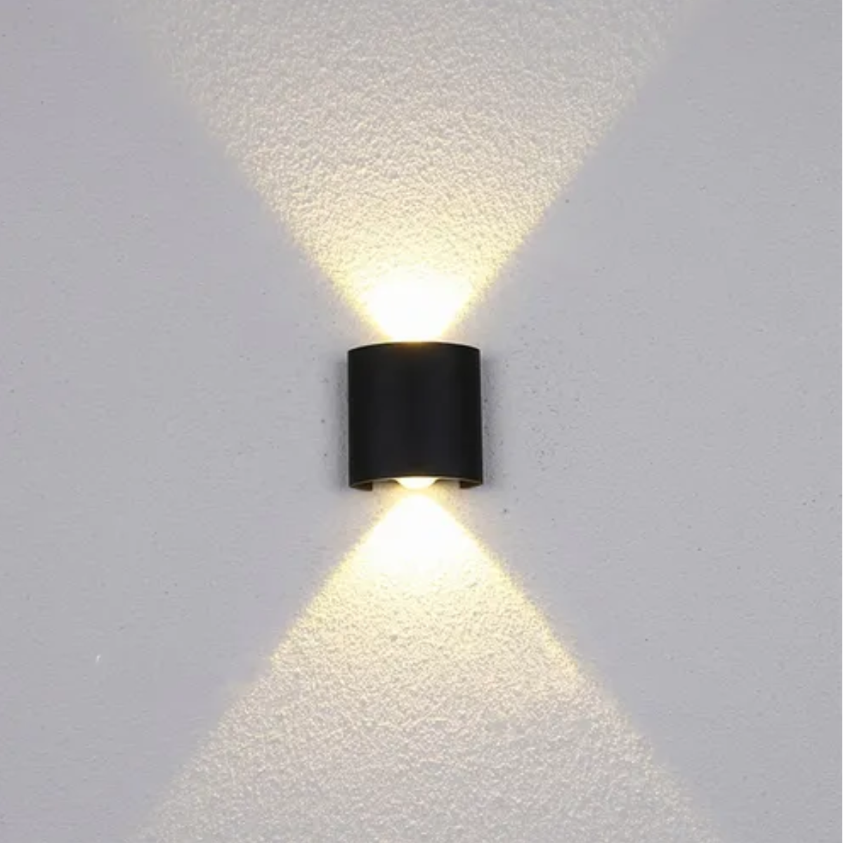 Kit 2 Luz De Pared 2w Luz Arbotante Led Pared Uso Exterior 3000K