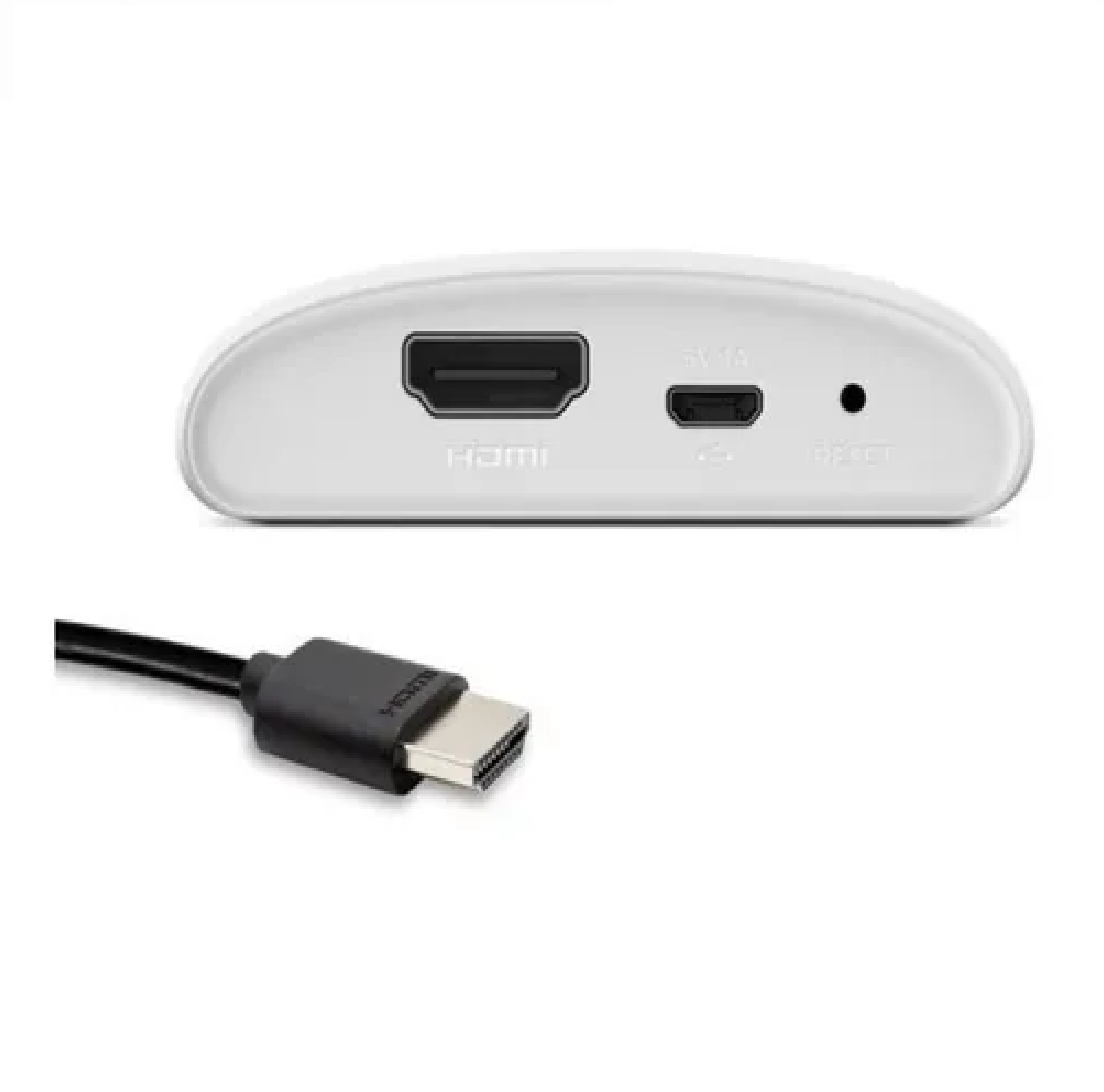 Reproductor de streaming para TV Roku estándar HD blanco y negro