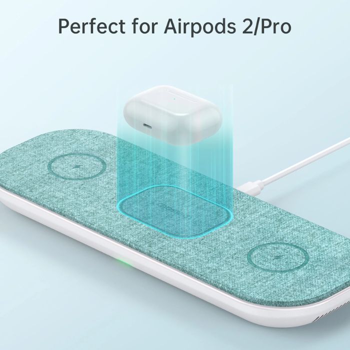 Base de carga inalámbrica 3 en 1 Choetech 2.5-30W