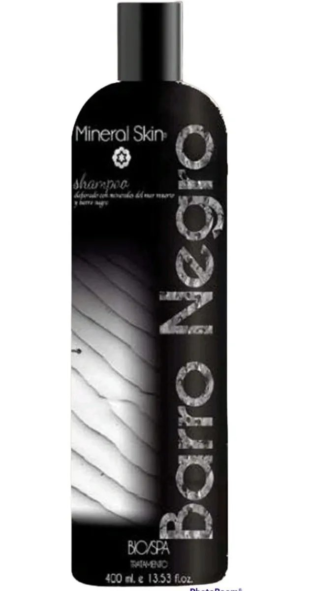 Shampoo Mineral Skin Barro Negro Del Mar Muerto Caida Caspa
