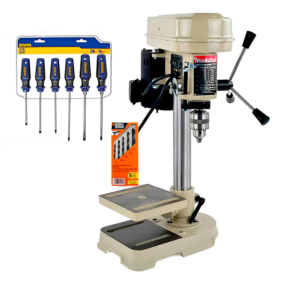 Taladro De Banco 1/2 Makita Tb131 + Regalo