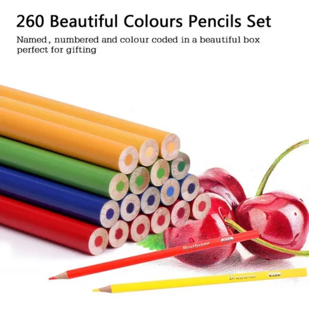 Lápices De Colores Brutfuner Juego De 260pcs