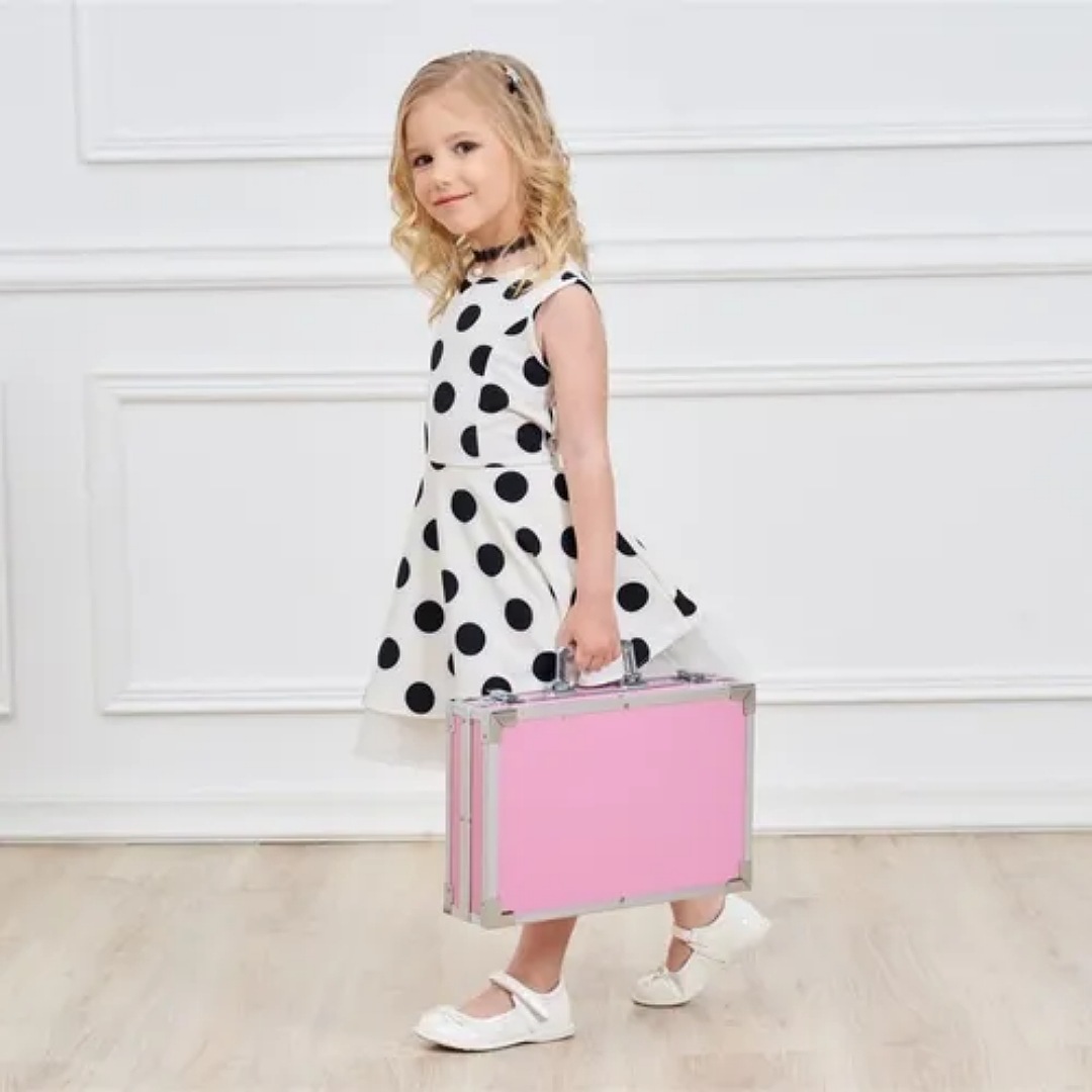 Juego De 145 Piezas De Arte De Lujo Estuche De Alum