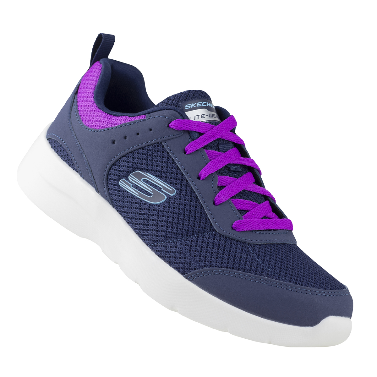 Tenis skechers shop mujer purpura