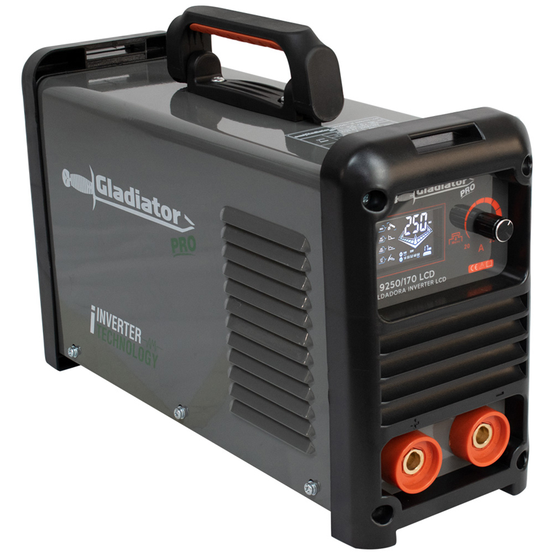 Soldadora Bivoltaje 250A display LCD Gladiator Pro IE 9250/170 LCD
