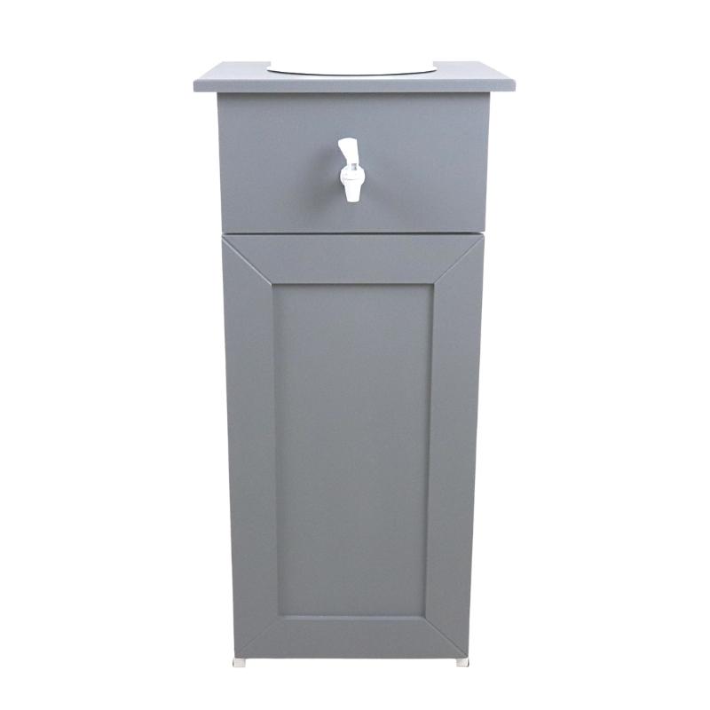 Porta Garrafón Dispensador de Agua Gris Alacena