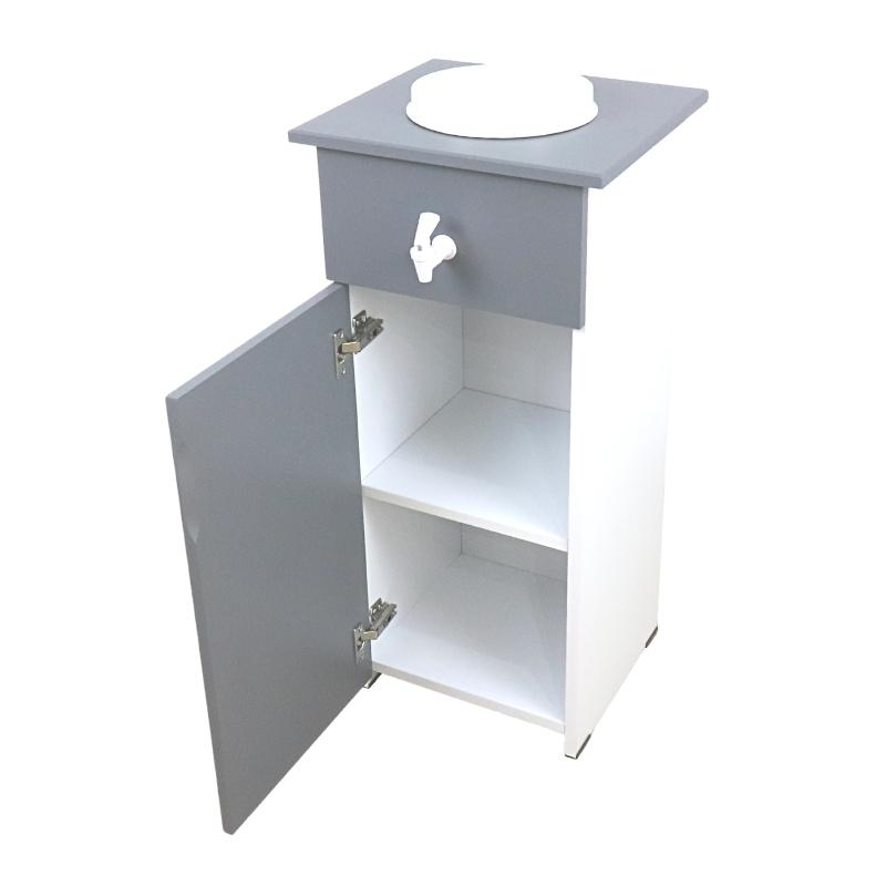 Porta Garrafón Dispensador de Agua Gris Alacena