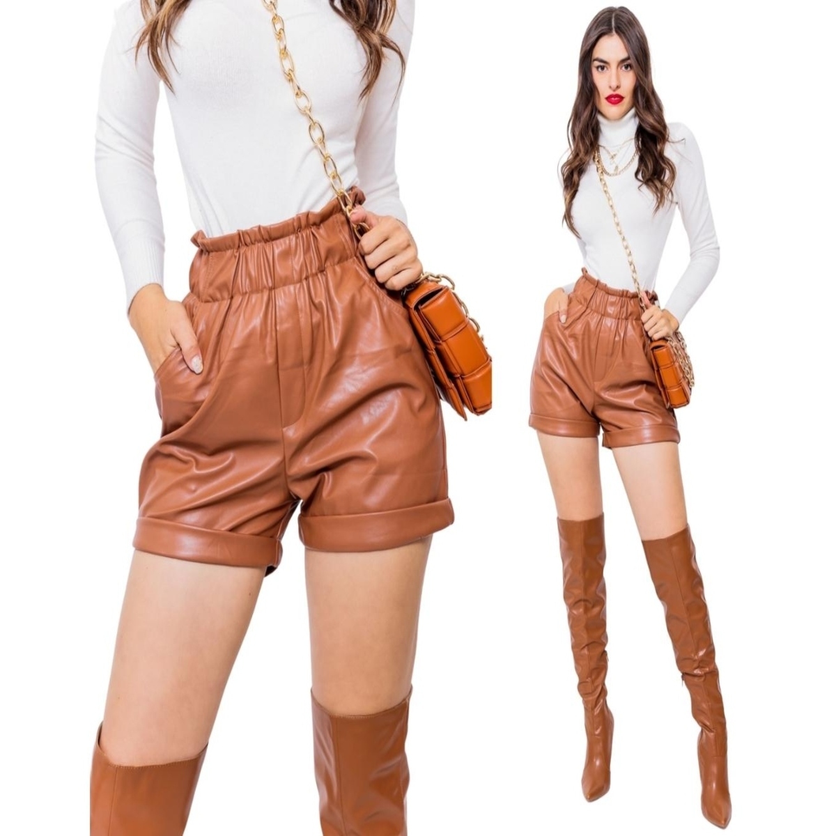 Short de Vestir Vinipiel