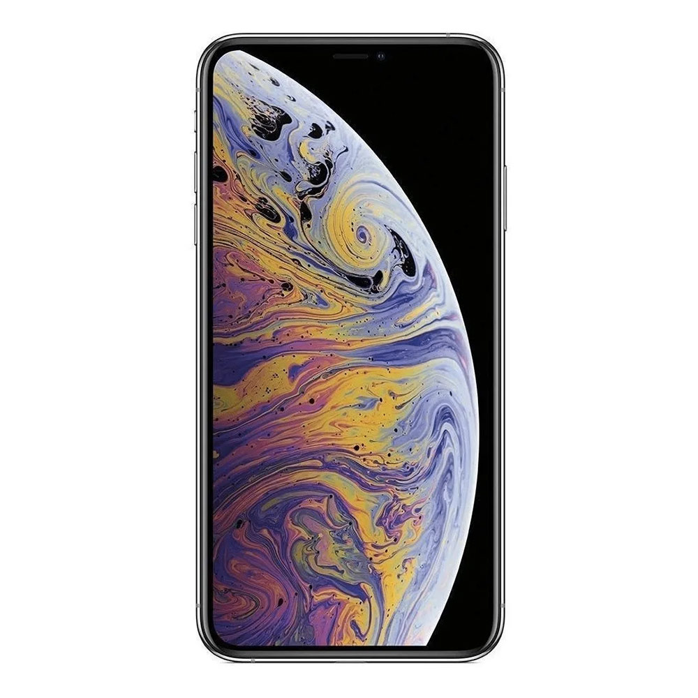Apple Iphone XS MAX 64GB Plata Liberado Reacondicionado Grado A