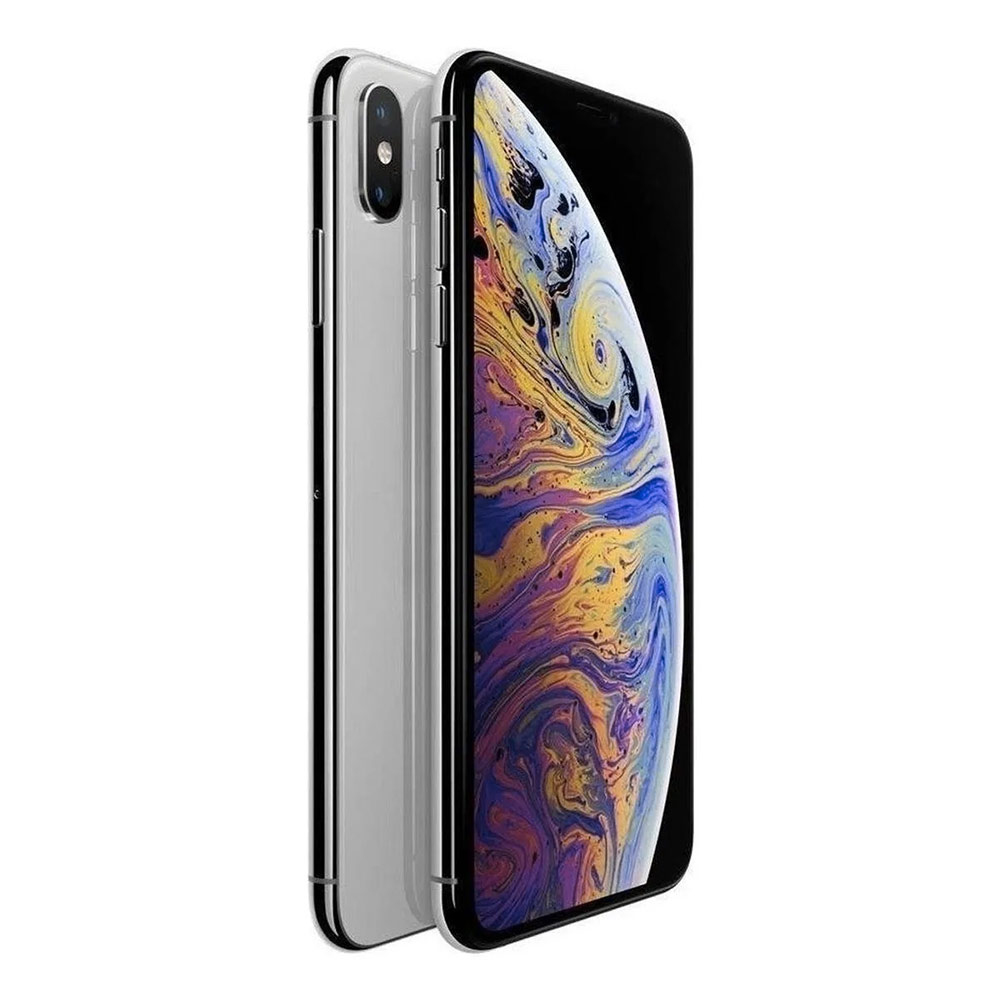 Apple Iphone XS MAX 64GB Plata Liberado Reacondicionado Grado A