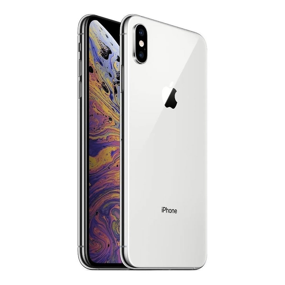 Apple Iphone XS MAX 64GB Plata Liberado Reacondicionado Grado A