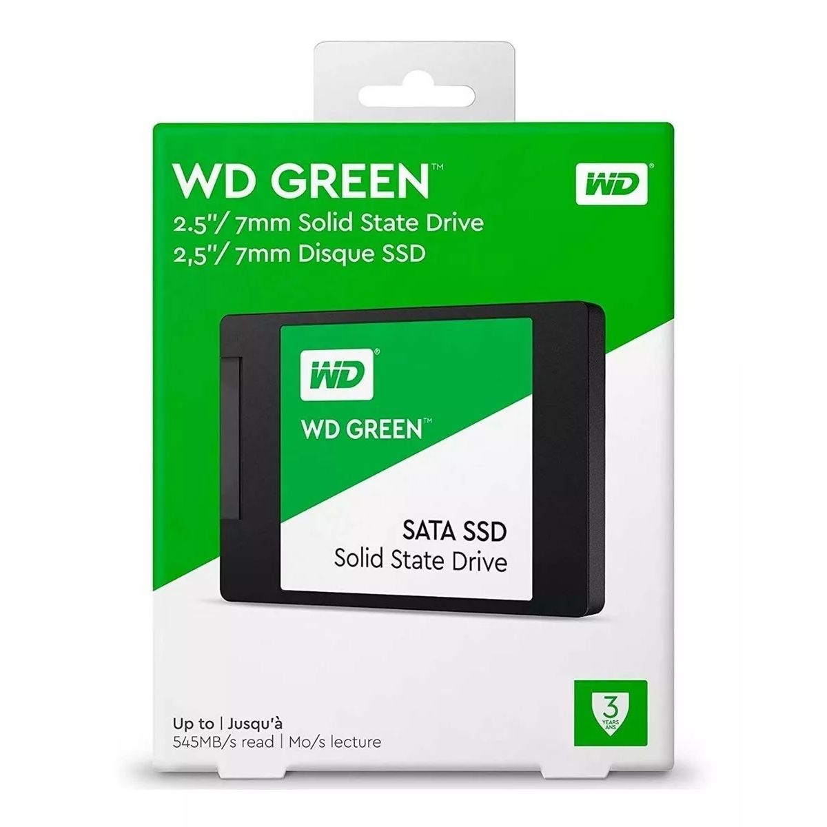 Disco sólido SSD interno Western Digital WD Green WDS480G3G0A 480GB