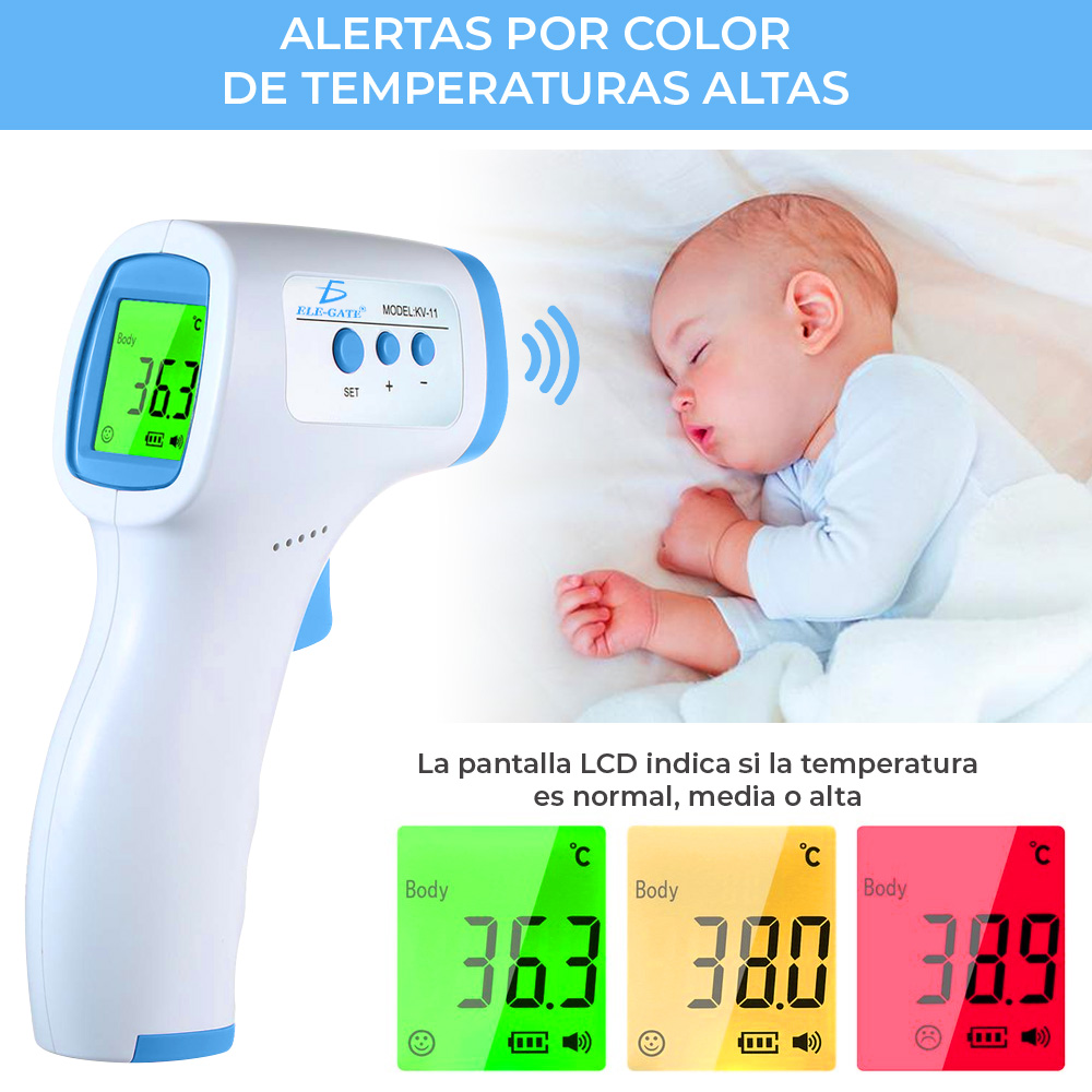 Termómetro Digital Infrarrojo.