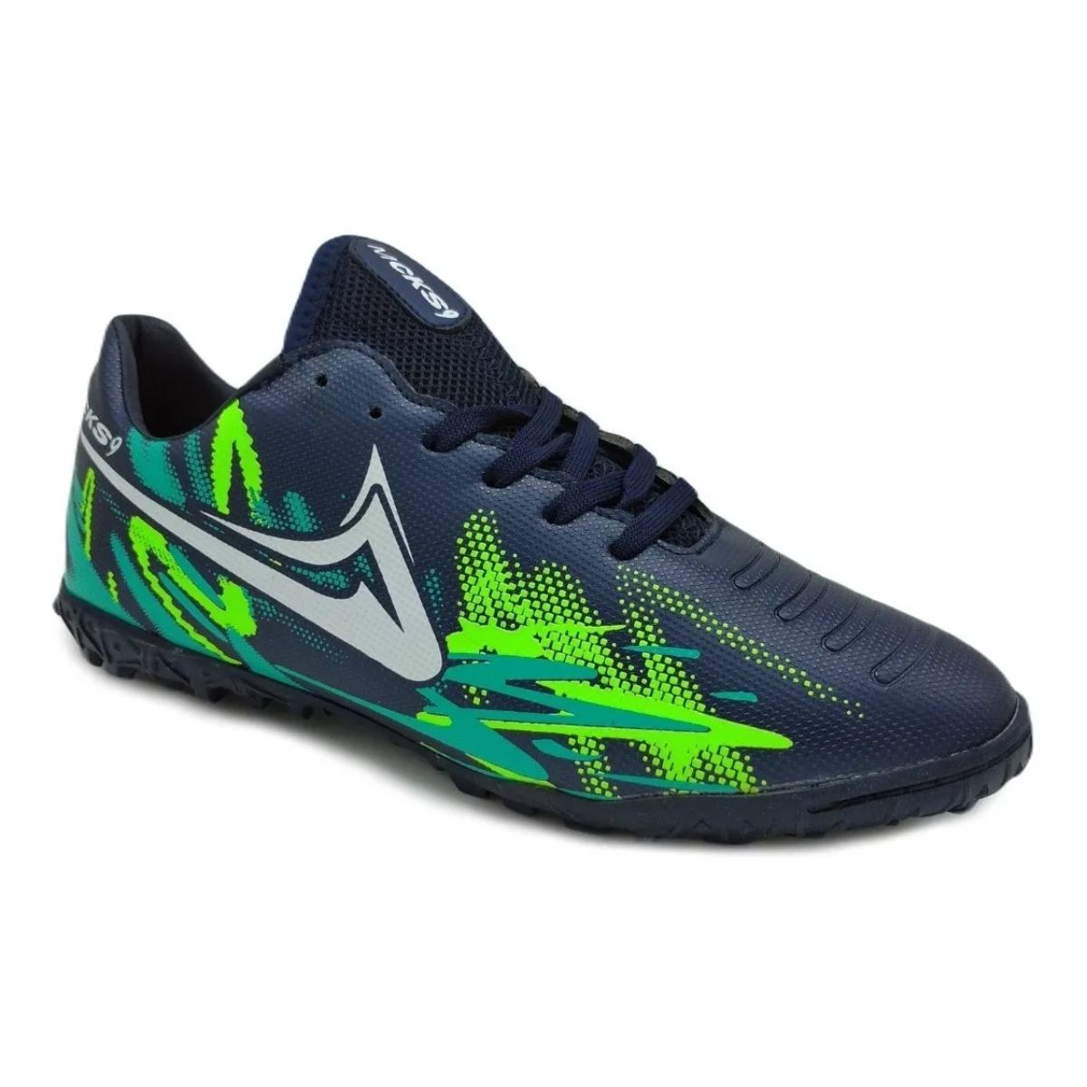 Tenis Futbol Rápido Económico Cosido Fut7 Pasto Sint 1214