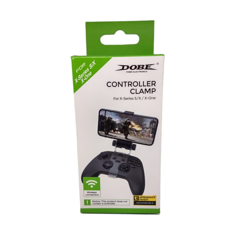 Base Clip para celular y mando de XBOX One Series S/X DOBE