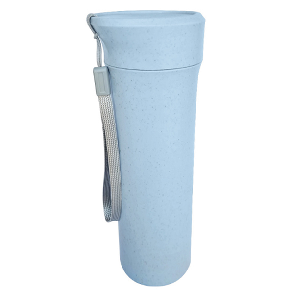 Botella Fibra De Trigo Ecologica Portatil