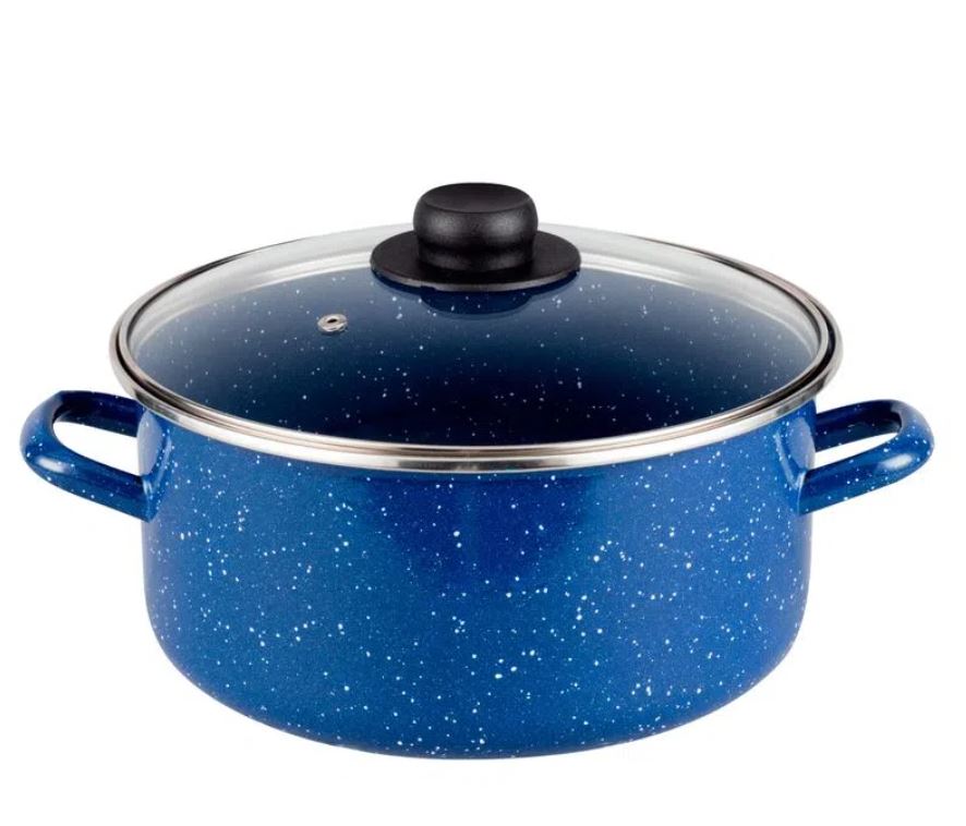 Liquidacion! Paquete 12 piezas Olla Express Y Cacerola de 6 Litros con Cacerola de Acero Esmaltado 