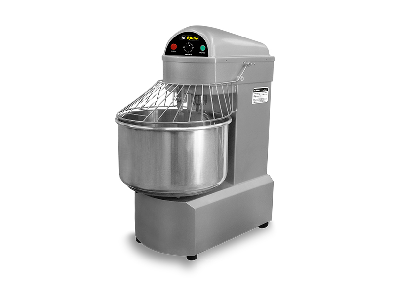 Amasadora De 50 Lts C/temporizador Tazon De Acero Inox Rhino AMASA-50