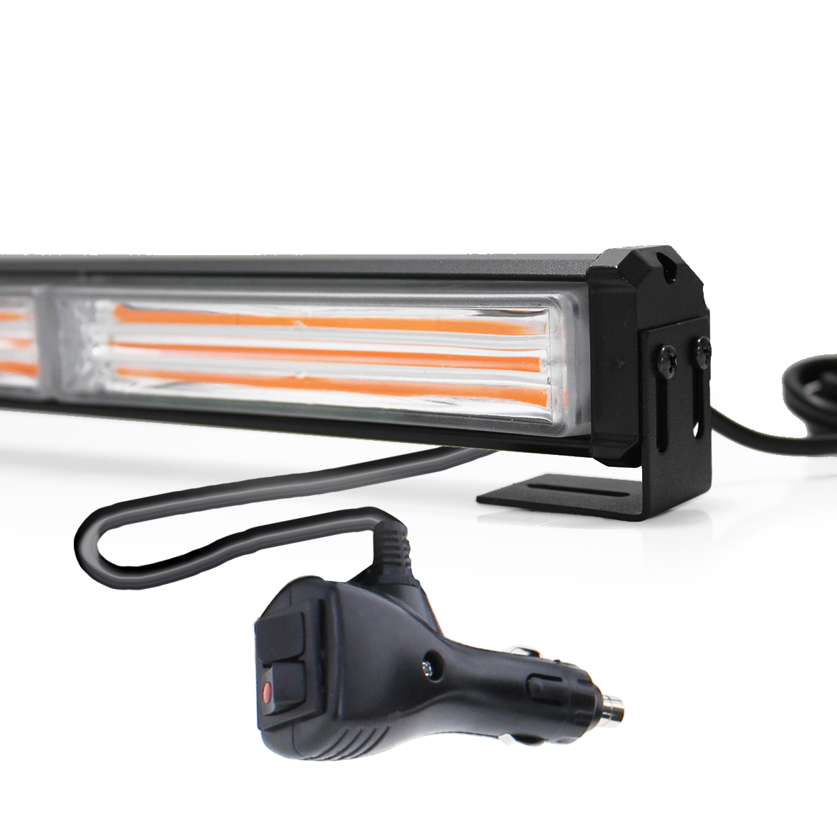 Barra Torreta Estrobo Codigo Leds Cob Policia 34 Pulg 60w
