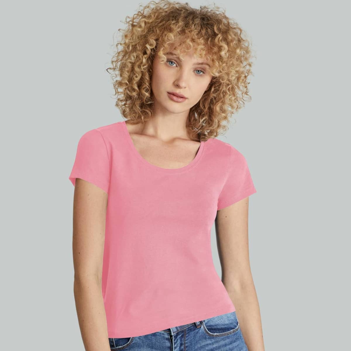 Playera color discount rosa para mujer