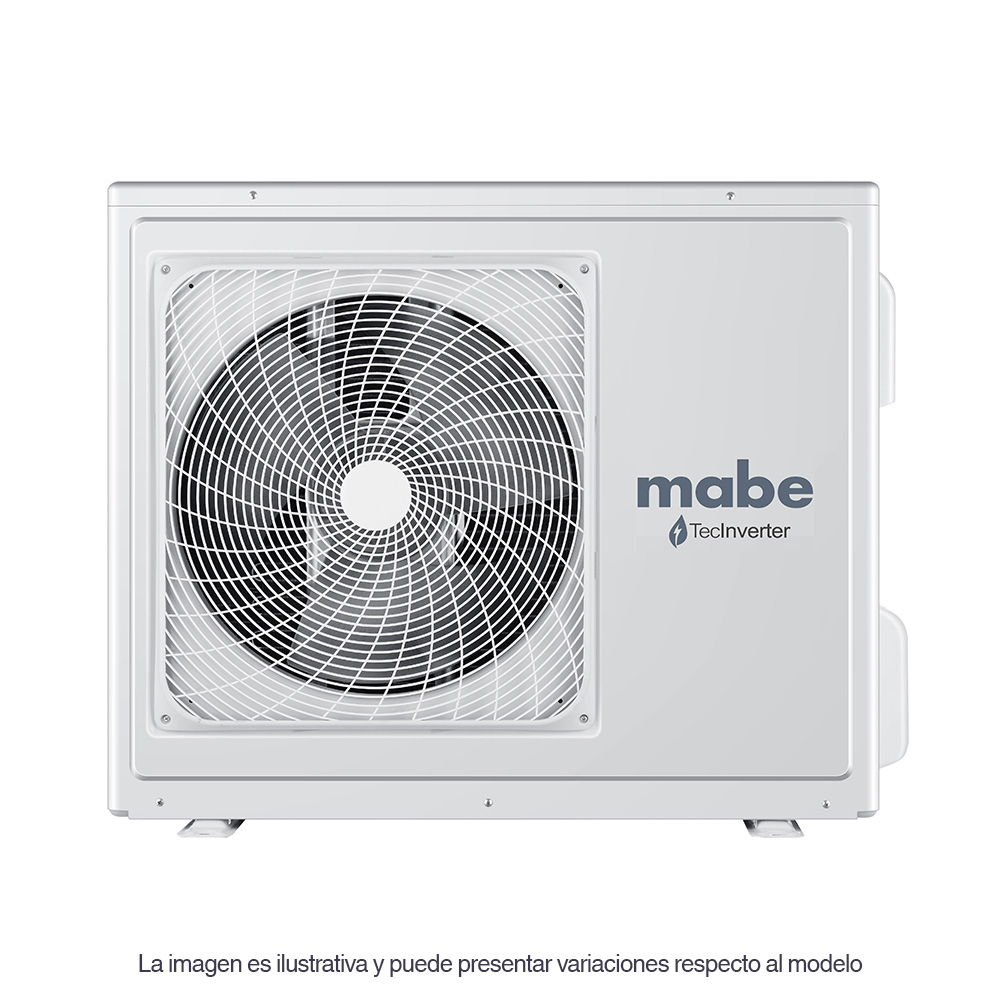 Minisplit Inverter Frío/Calor 110 V 12,000 BTU´s Espejo Mabe - MMI12HAMCAM9