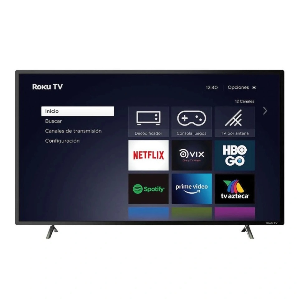 Pantalla Daewoo 50 Pulgadas Smart TV Roku HD DAW50UR Ultra HD 4K