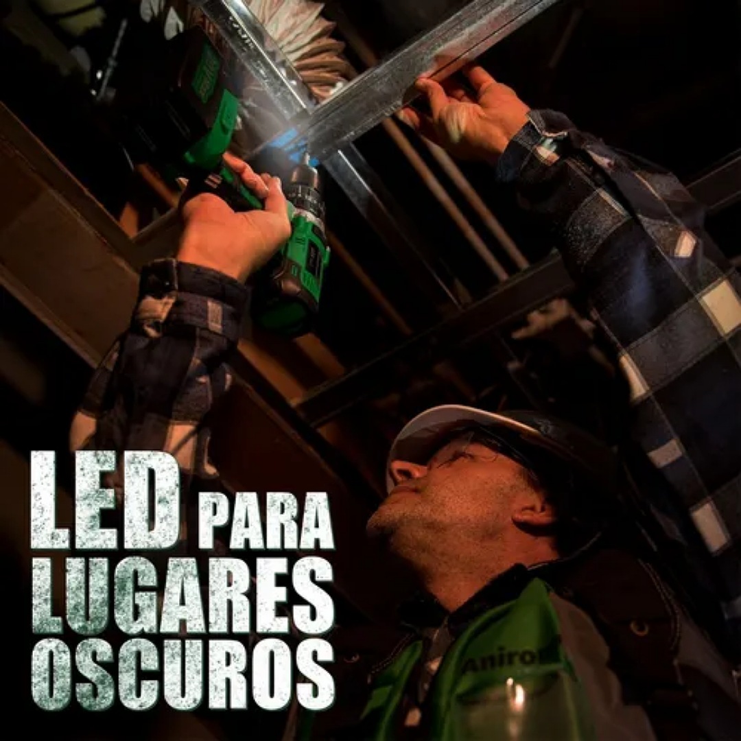 Taladro Rotomartillo 1/2'' Con 2baterías 3.0ah Anirona