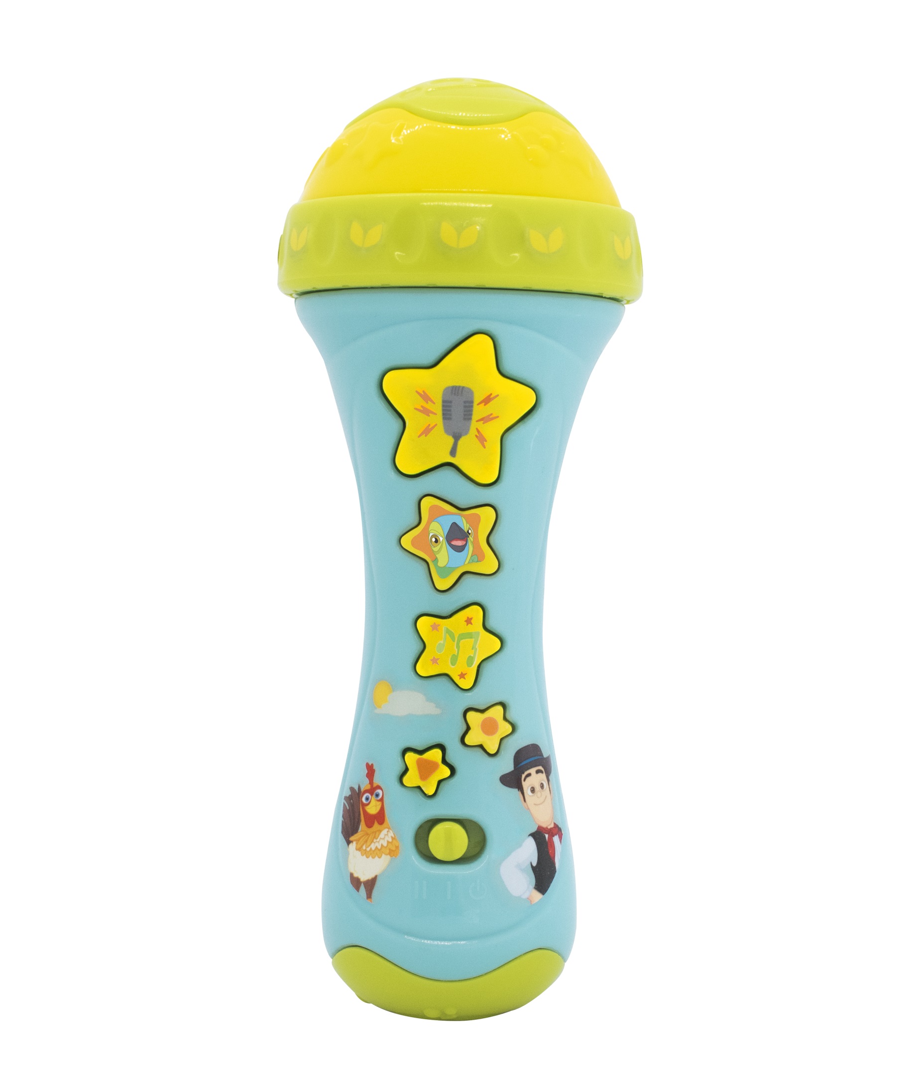 La Granja de Zenón Microfono Karaoke con Luz  Sonidos y Grabadora El Reino Infantil