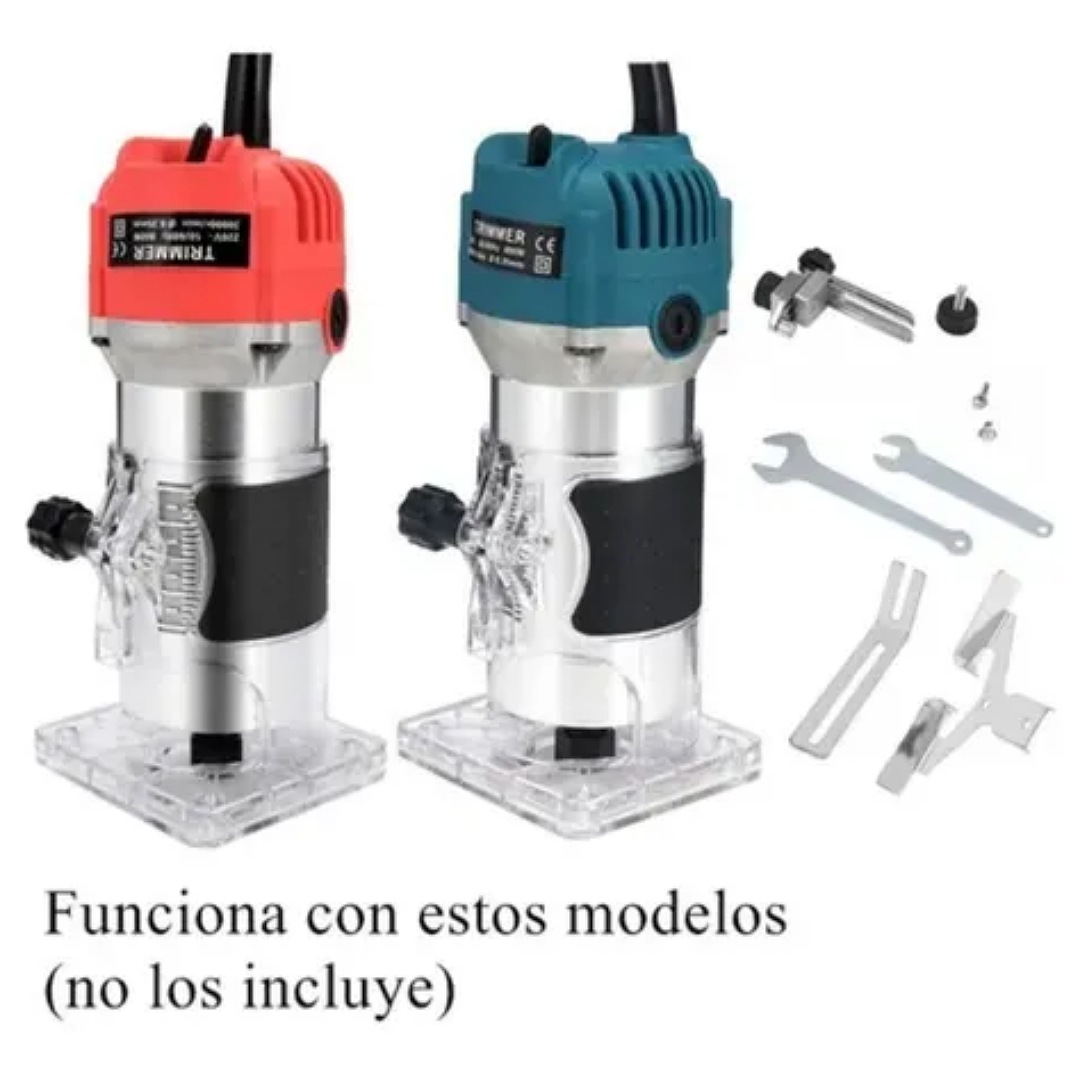 Fresas Brocas 1/4 Router Rebajadora Carburo Tungsteno 6,35mm