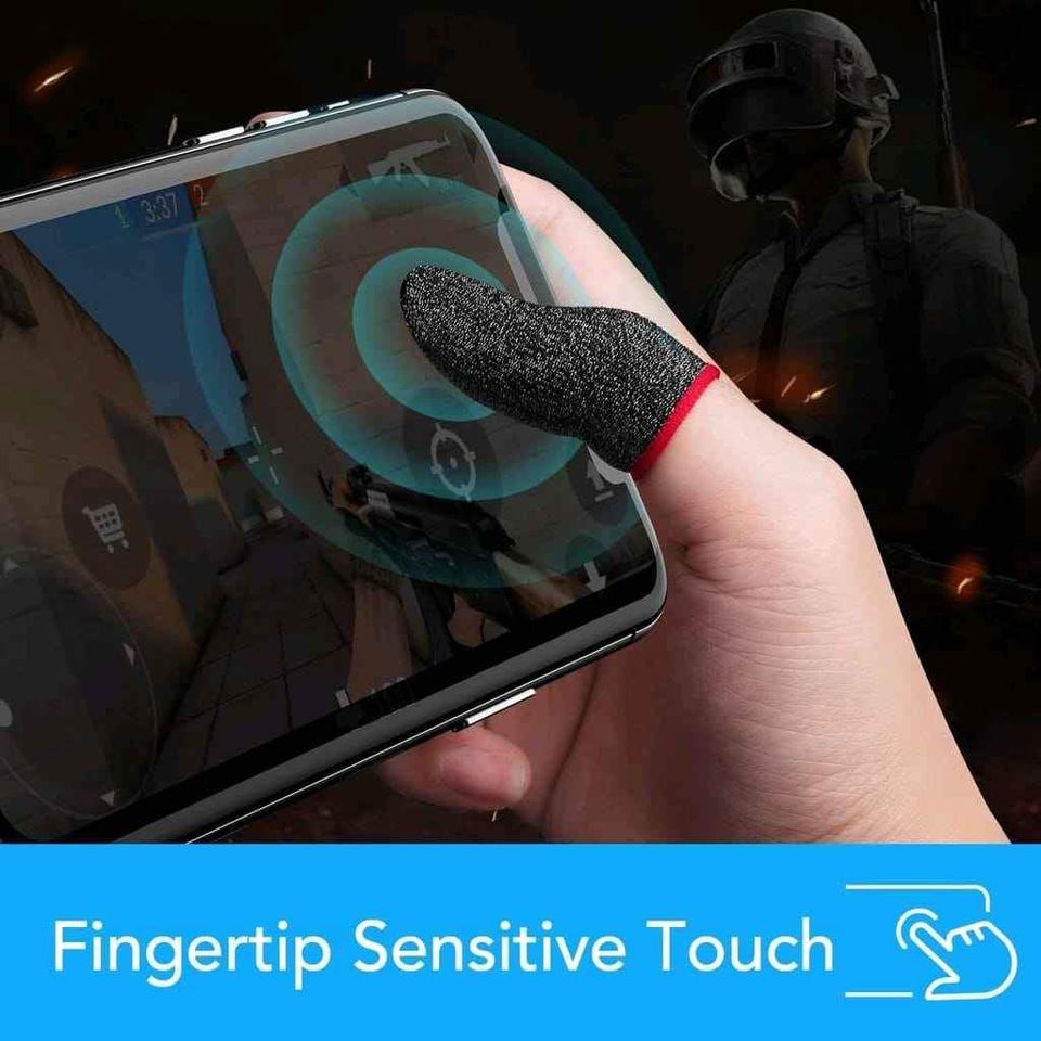 48 Unidades Dedales Dedos Gamer Fundar Touch Guantesitos