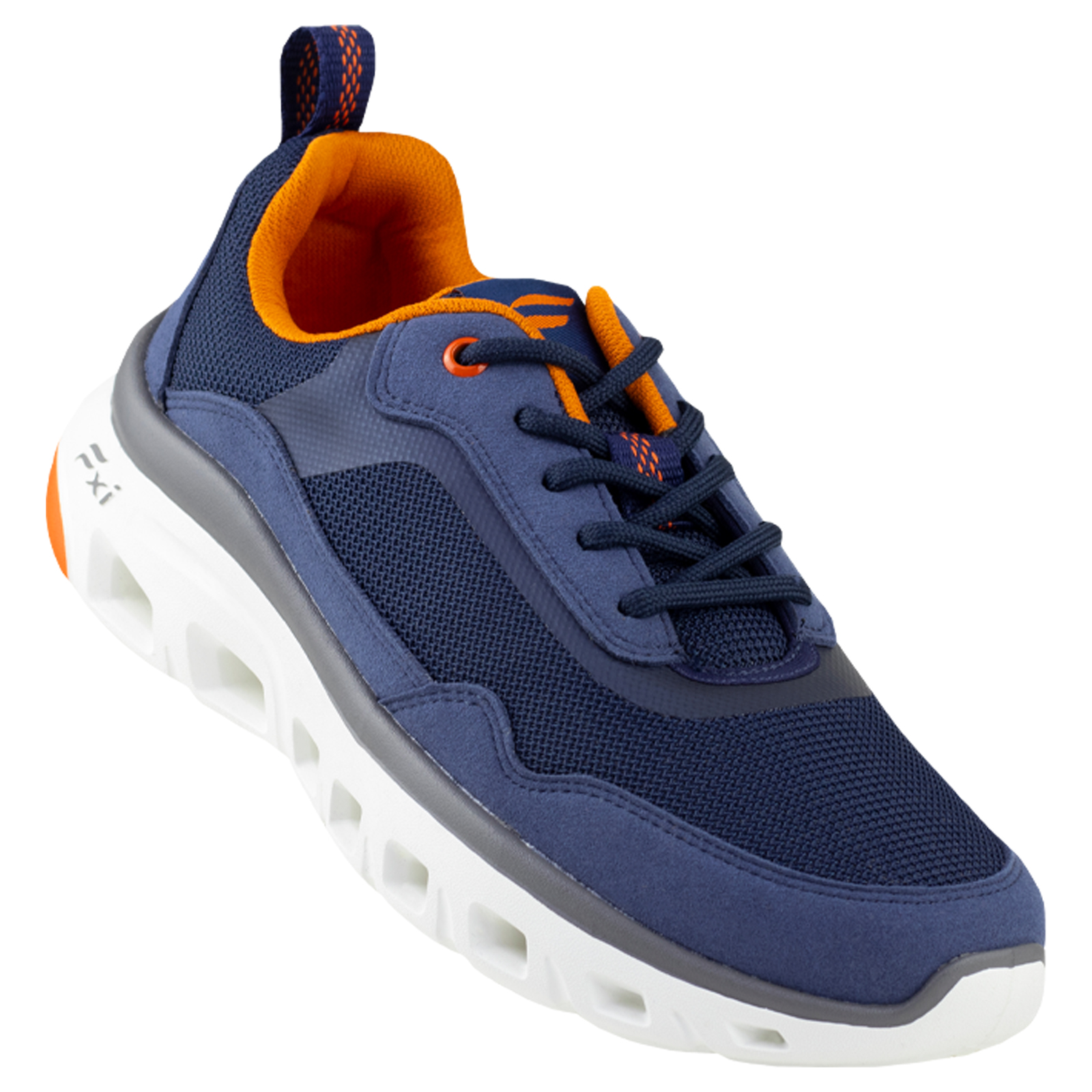 TENIS URBANO MODA PARA HOMBRE FLEXI 409802 AZUL TEXTIL SPORT