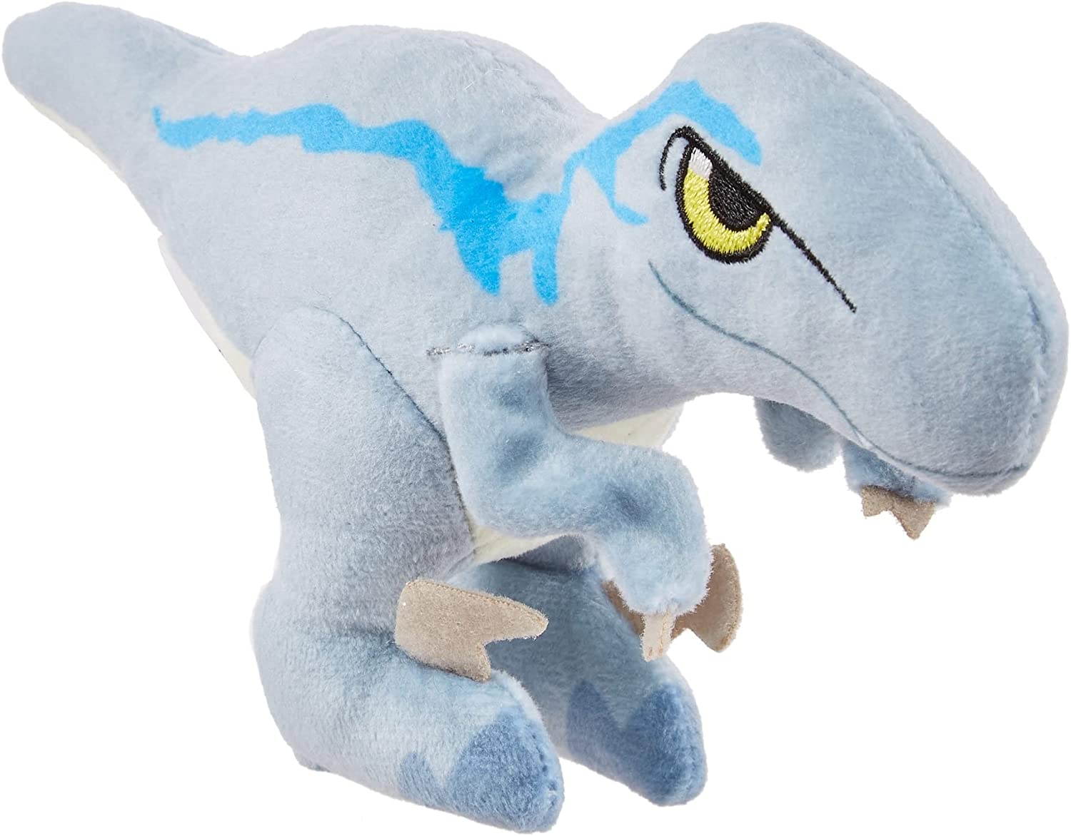 Jurassic World, Peluche de Dinosaurio Mini con Sonidos Blue