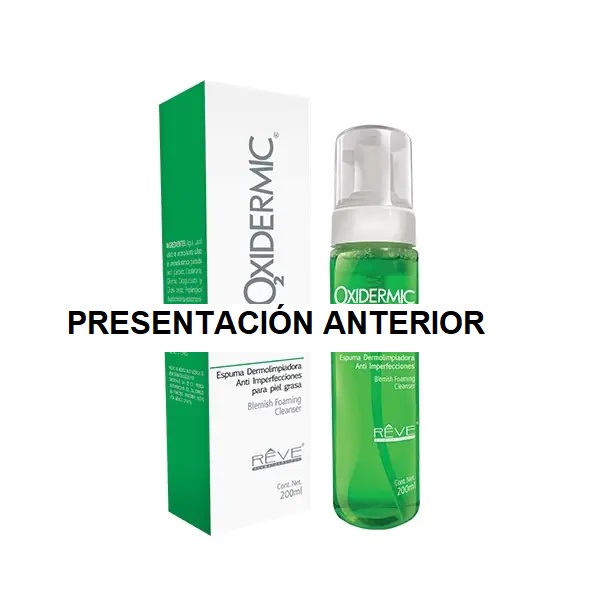 Rêve Oxidermic Espuma DOUX 200ml *anti-imperfecciones *piel-grasa *anti-acné