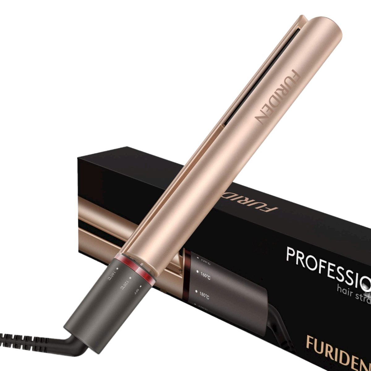 Plancha para Cabello Furiden 2 en 1 LM-166 Alisador y Rizador