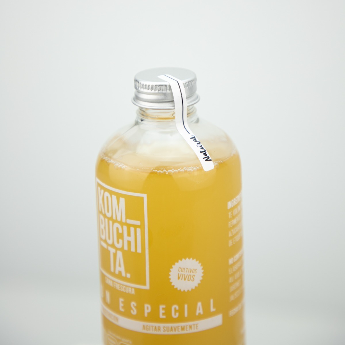 Bebida Kombuchita Mx Edición Especial Natural 6 Pack