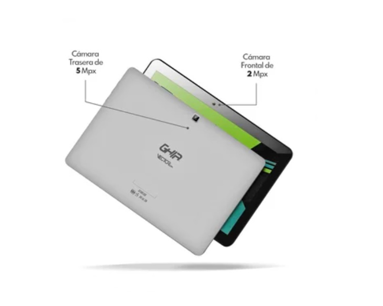 Tablet Ghia Vector Slim 1GB 16GB 10.1 3G DUAL SIM GRIS + Regalo