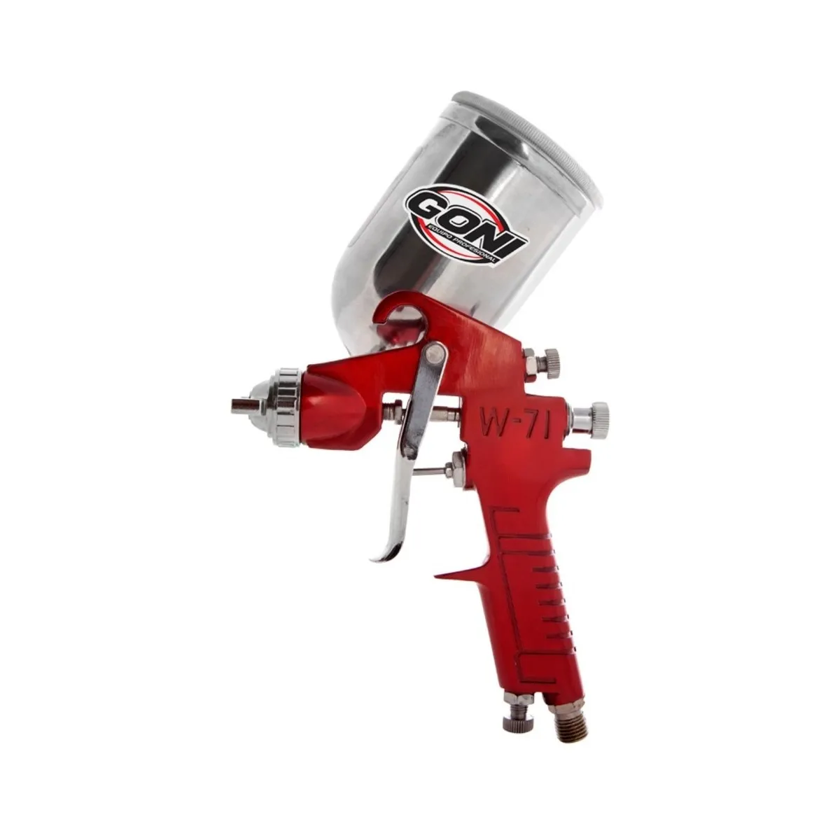 Pistola de Gravedad, vaso aluminio de 400cc GONI-352